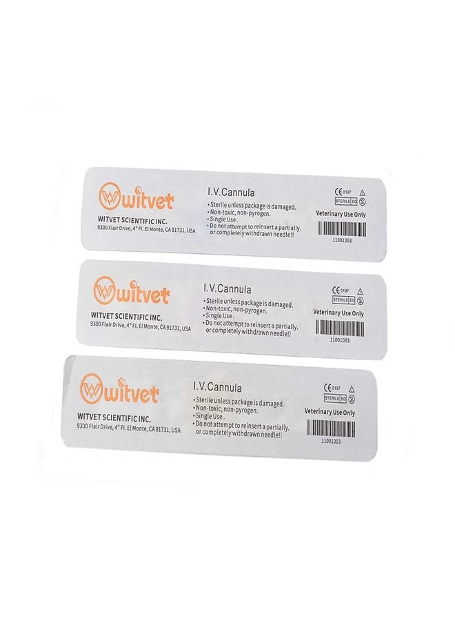 Caphstion Veterinary Disposable Butterfly Type IV Cannula Catheter with Wings 22G Veterinary Instruments(22G,10PCS) - Image 5